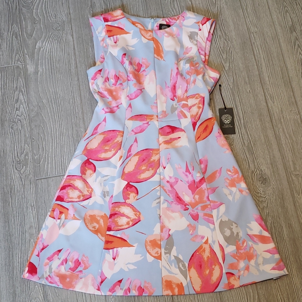 Vince Camuto Floral Dress
